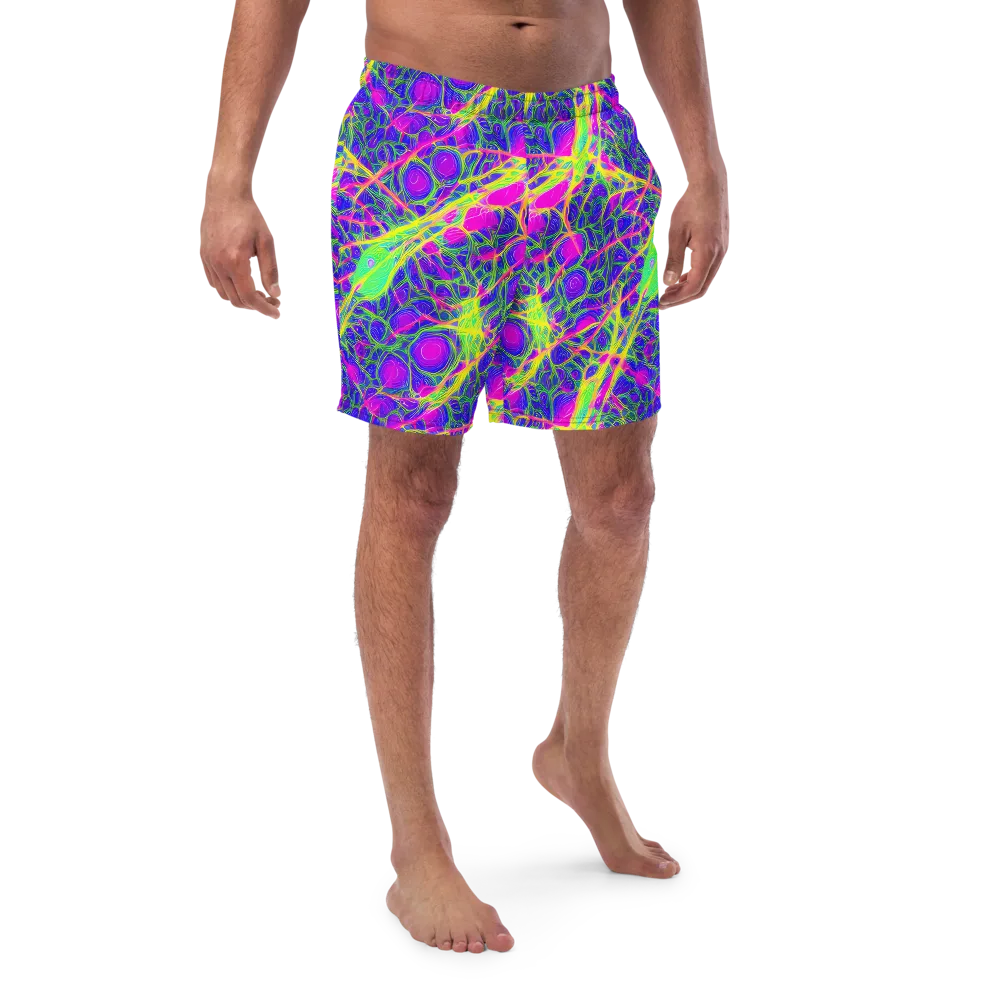 Radiant Wilds on Swim Trunks — Front