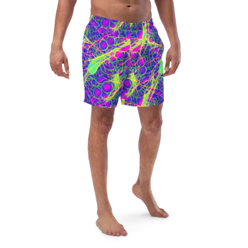 Radiant Wilds on a Swim Trunks