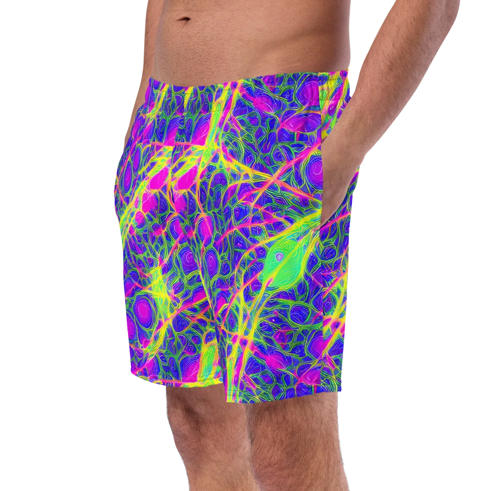 Radiant Wilds on Swim Trunks — Left Front