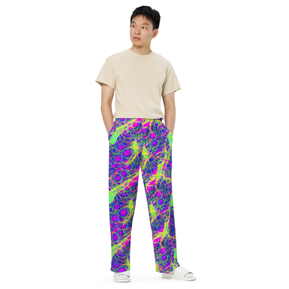 Radiant Wilds on Wide-Leg Pants — Front
