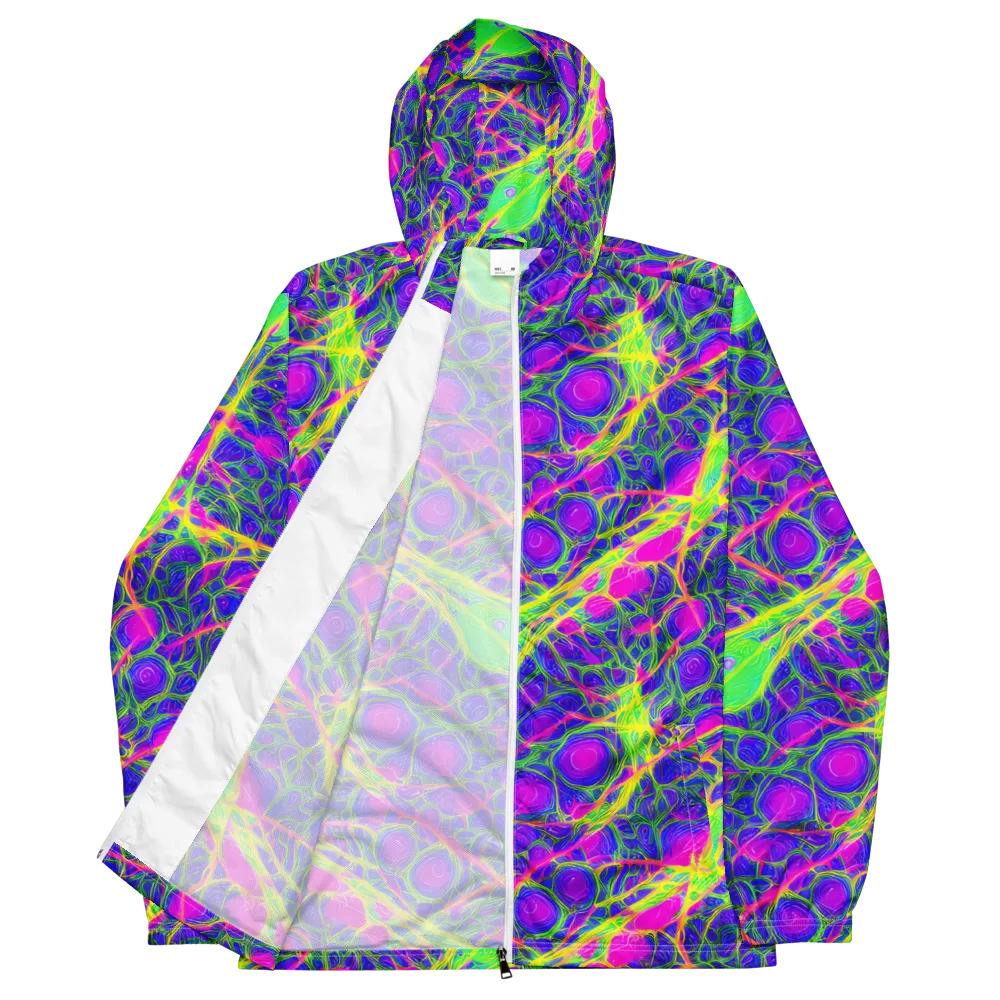 Radiant Wilds on Men's Windbreaker — Front