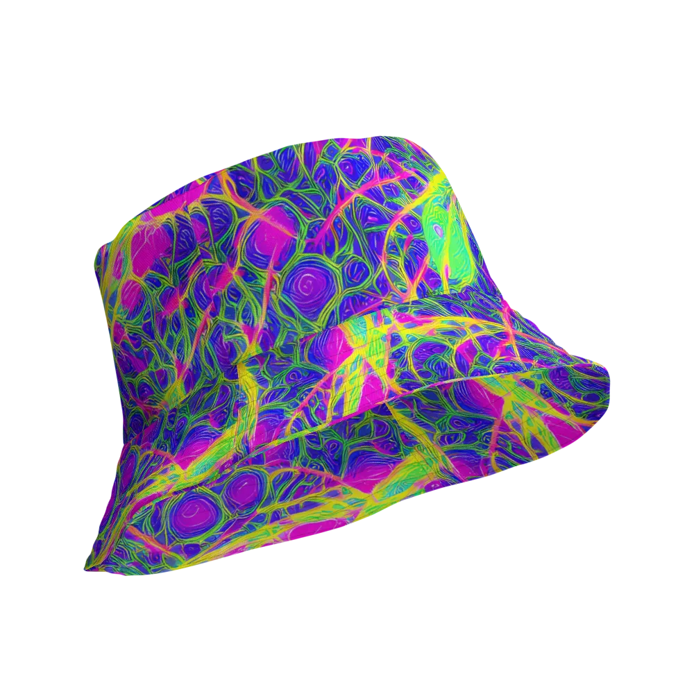 Radiant Wilds on Reversible Bucket Hat — Product details Outside