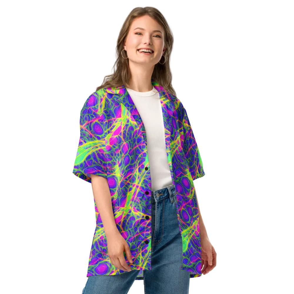 Radiant Wilds on Button Shirt — Front