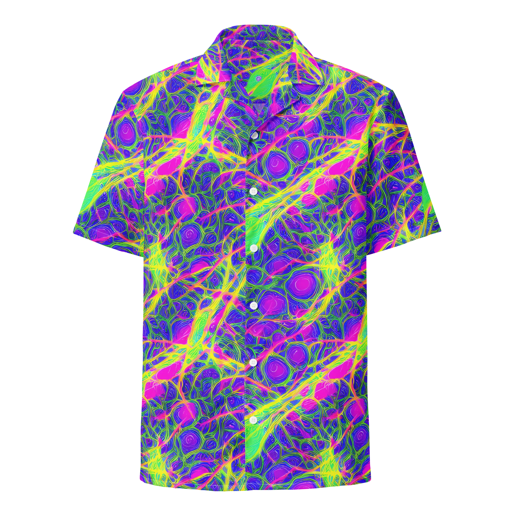 Radiant Wilds on Button Shirt — Front