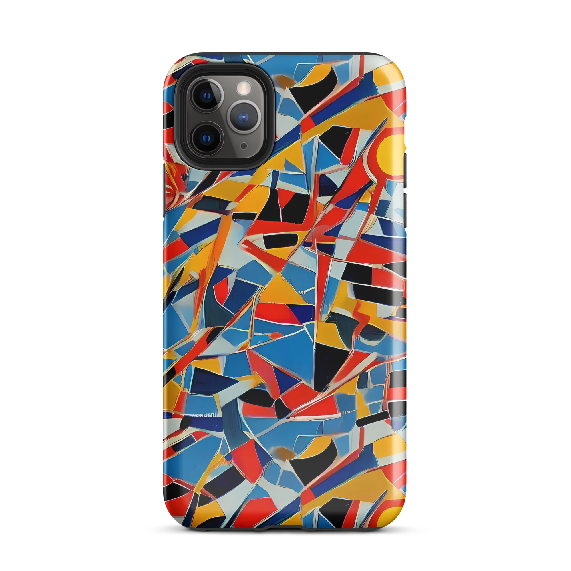 Abstract Mingle on Tough Case for iPhone® — Front