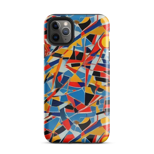 Abstract Mingle on a Tough Case for iPhone®