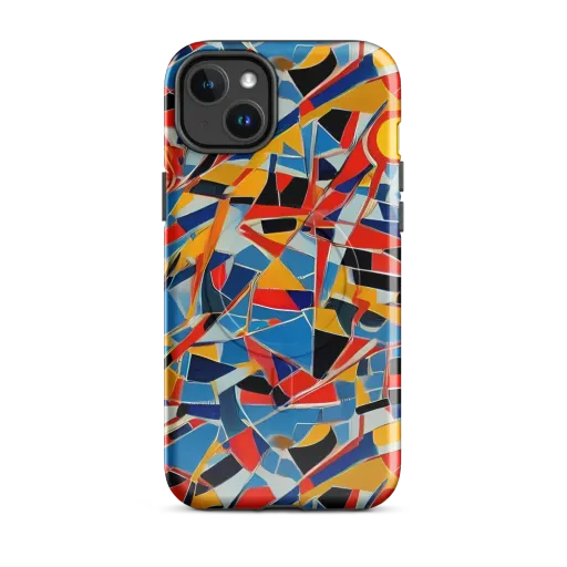 Abstract Mingle on a MagSafe Tough Case for iPhone®
