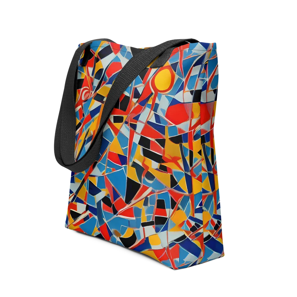 Abstract Mingle on Tote Bag — Front