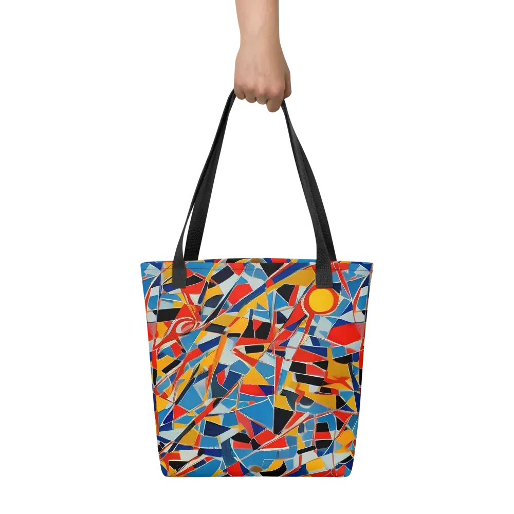 Abstract Mingle on Tote Bag — Front