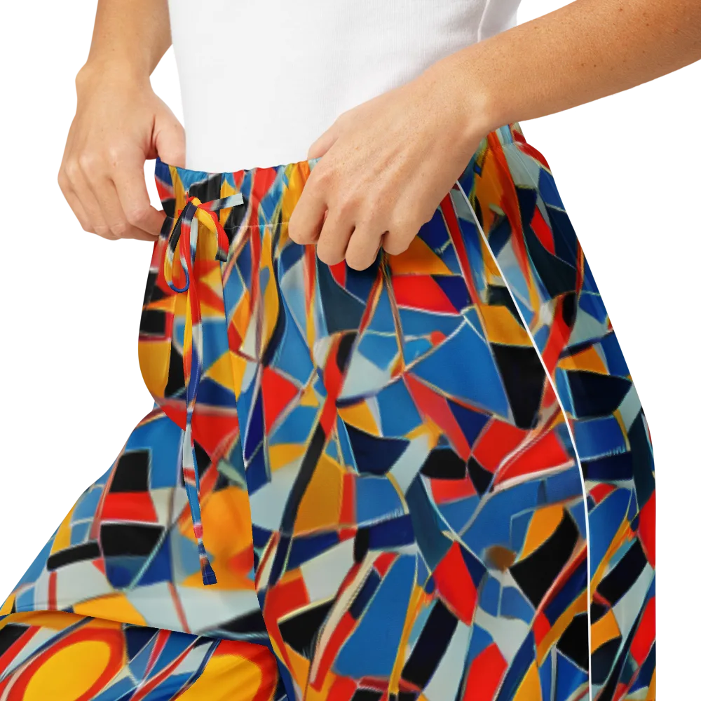 Abstract Mingle on Women's Pajama Pants — Product details