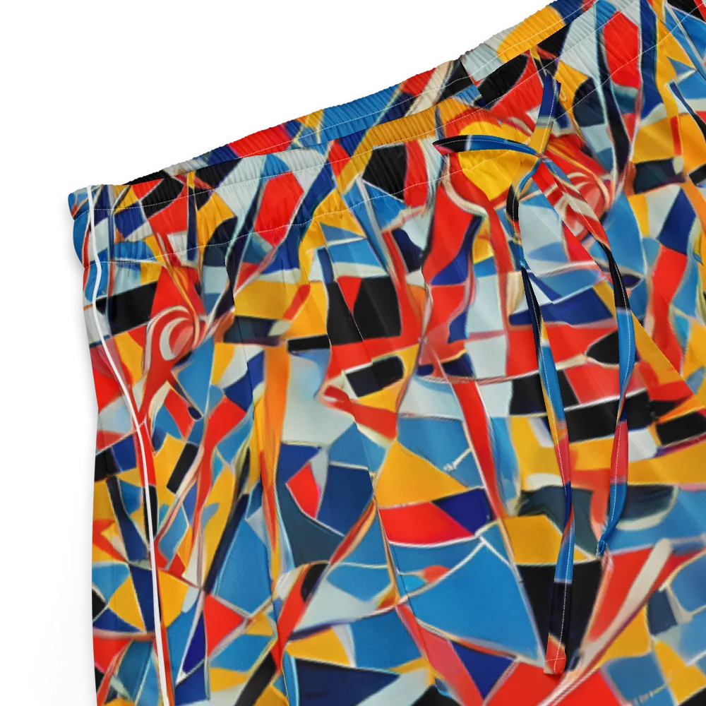 Abstract Mingle on Women's Pajama Shorts — Product details