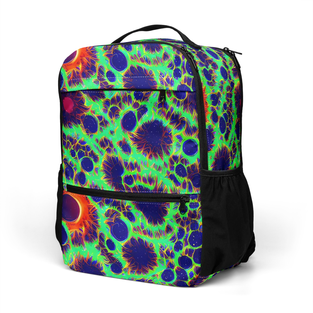 Neon Bloomfield on Utility Backpack — Left Front