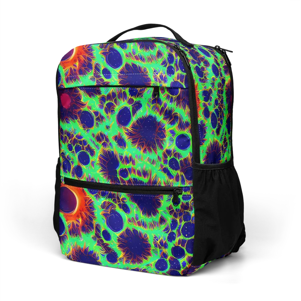 Neon Bloomfield on Utility Backpack — Left Front