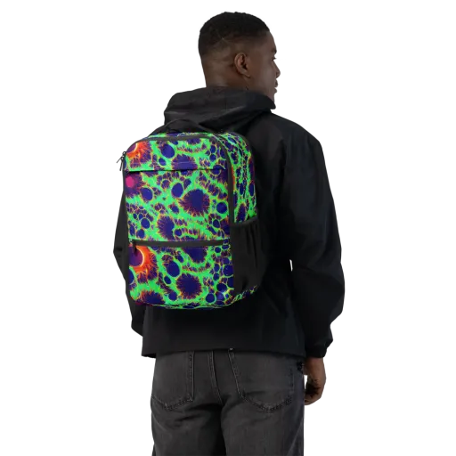 Neon Bloomfield on a Utility Backpack