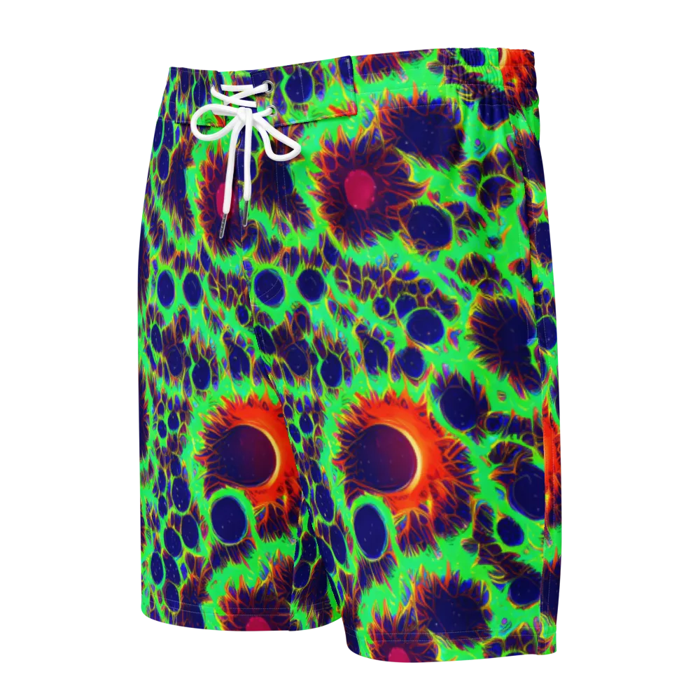 Neon Bloomfield on Men's Board Shorts — Front