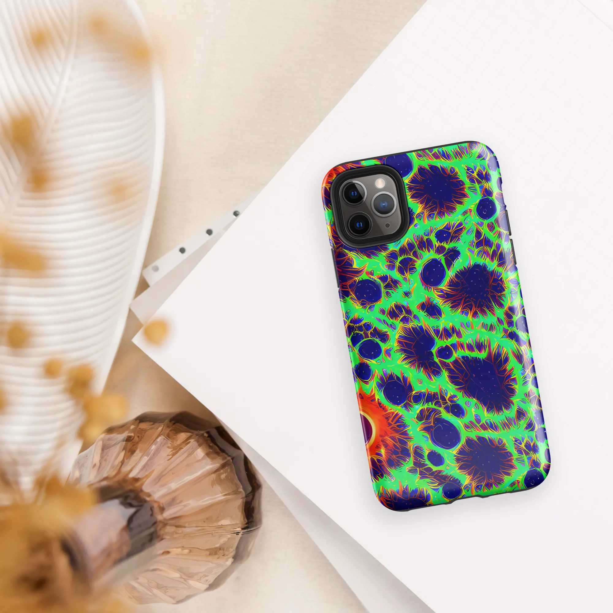 Neon Bloomfield on Tough Case for iPhone® — Front
