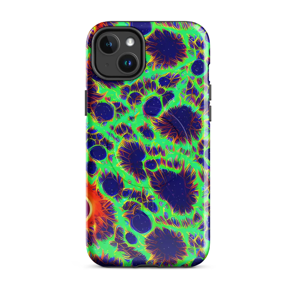 Neon Bloomfield on MagSafe Tough Case for iPhone® — Front