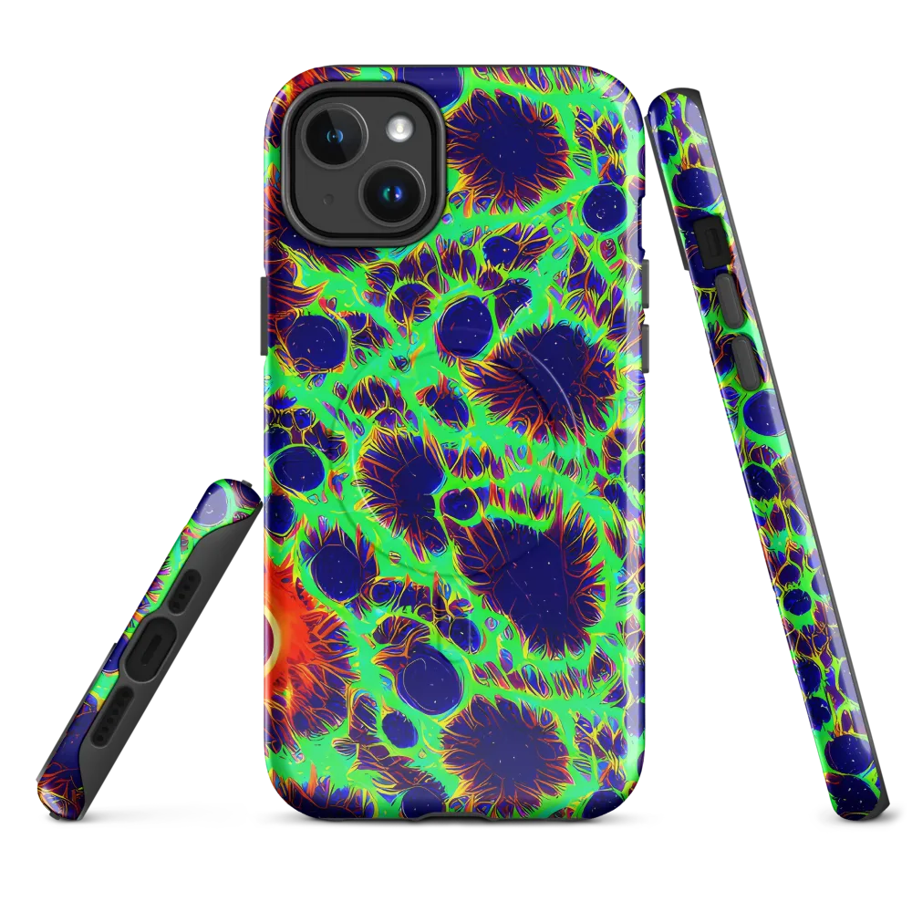 Neon Bloomfield on MagSafe Tough Case for iPhone® — Front