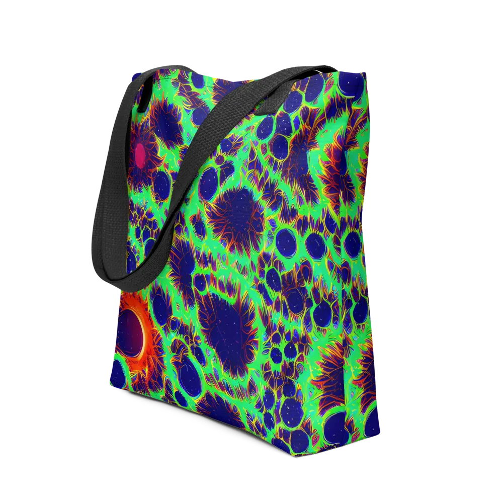 Neon Bloomfield on Tote Bag — Front