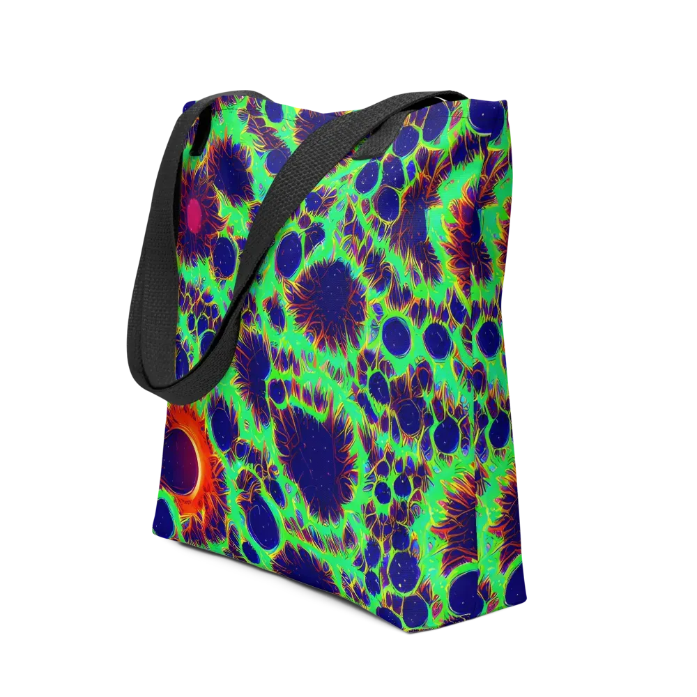Neon Bloomfield on Tote Bag — Front