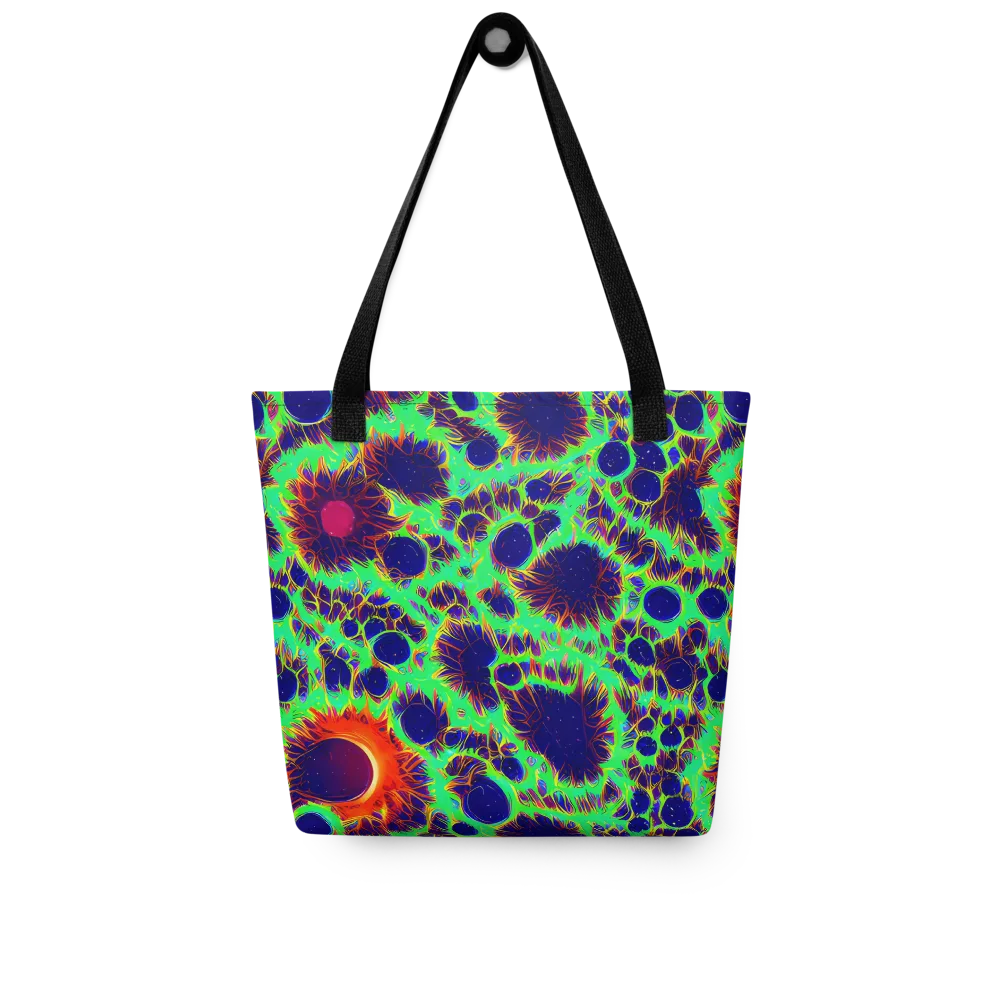 Neon Bloomfield on Tote Bag — Front