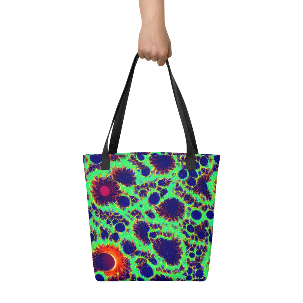 Neon Bloomfield on Tote Bag — Front