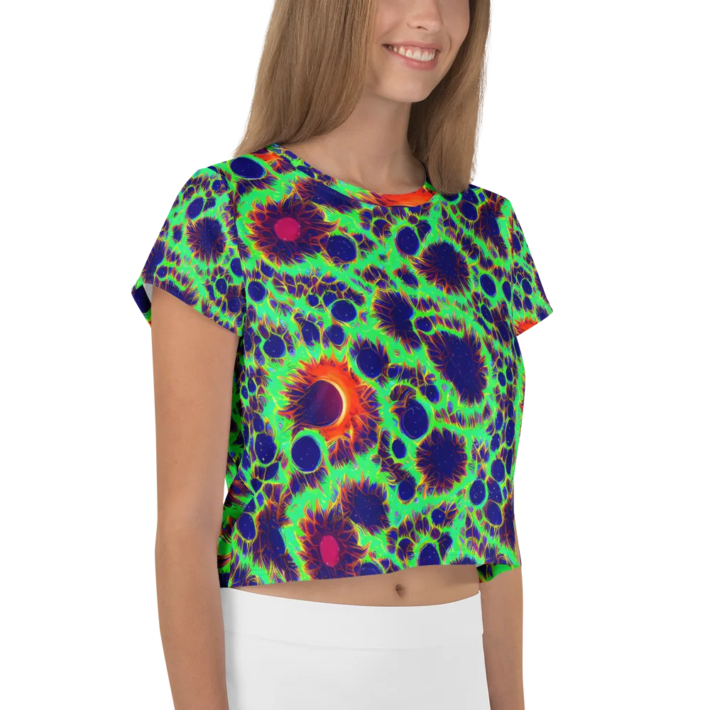 Neon Bloomfield on Crop Tee — Right