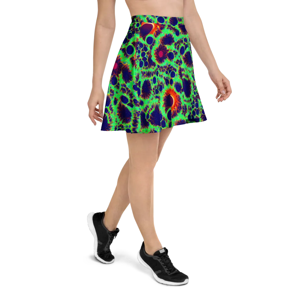 Neon Bloomfield on Skater Skirt — Right