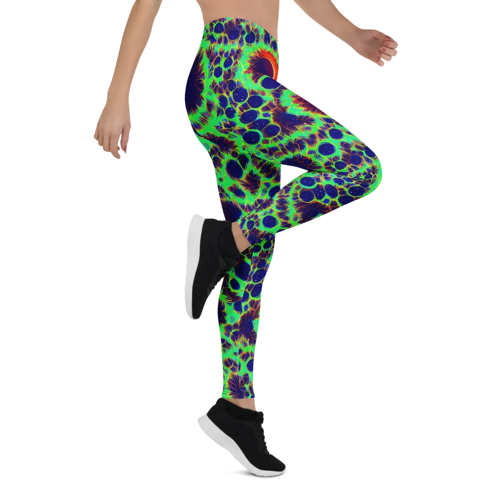 Neon Bloomfield on Leggings — Right