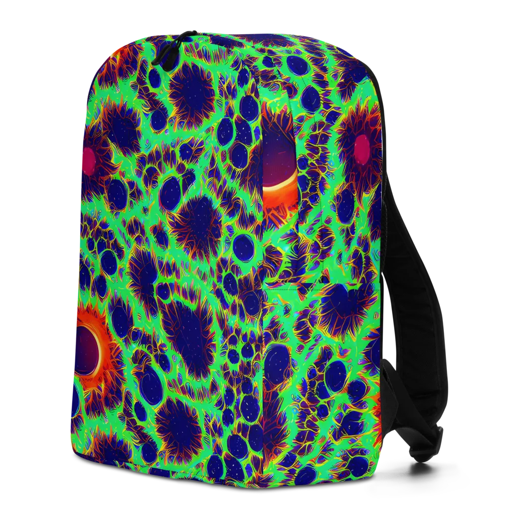Neon Bloomfield on Minimalist Backpack — Left