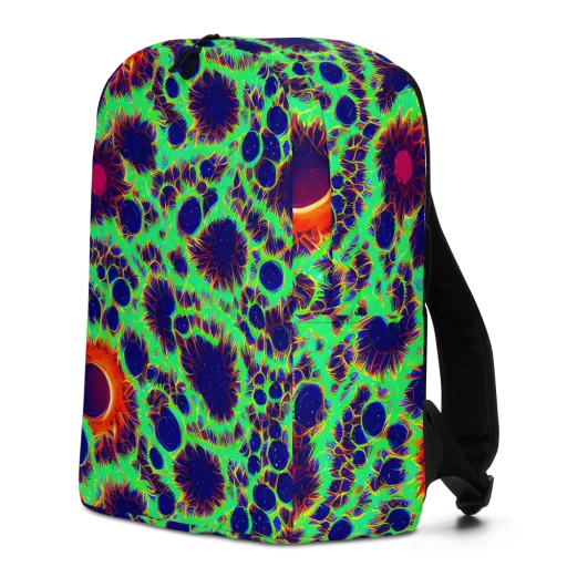 Neon Bloomfield on a Minimalist Backpack