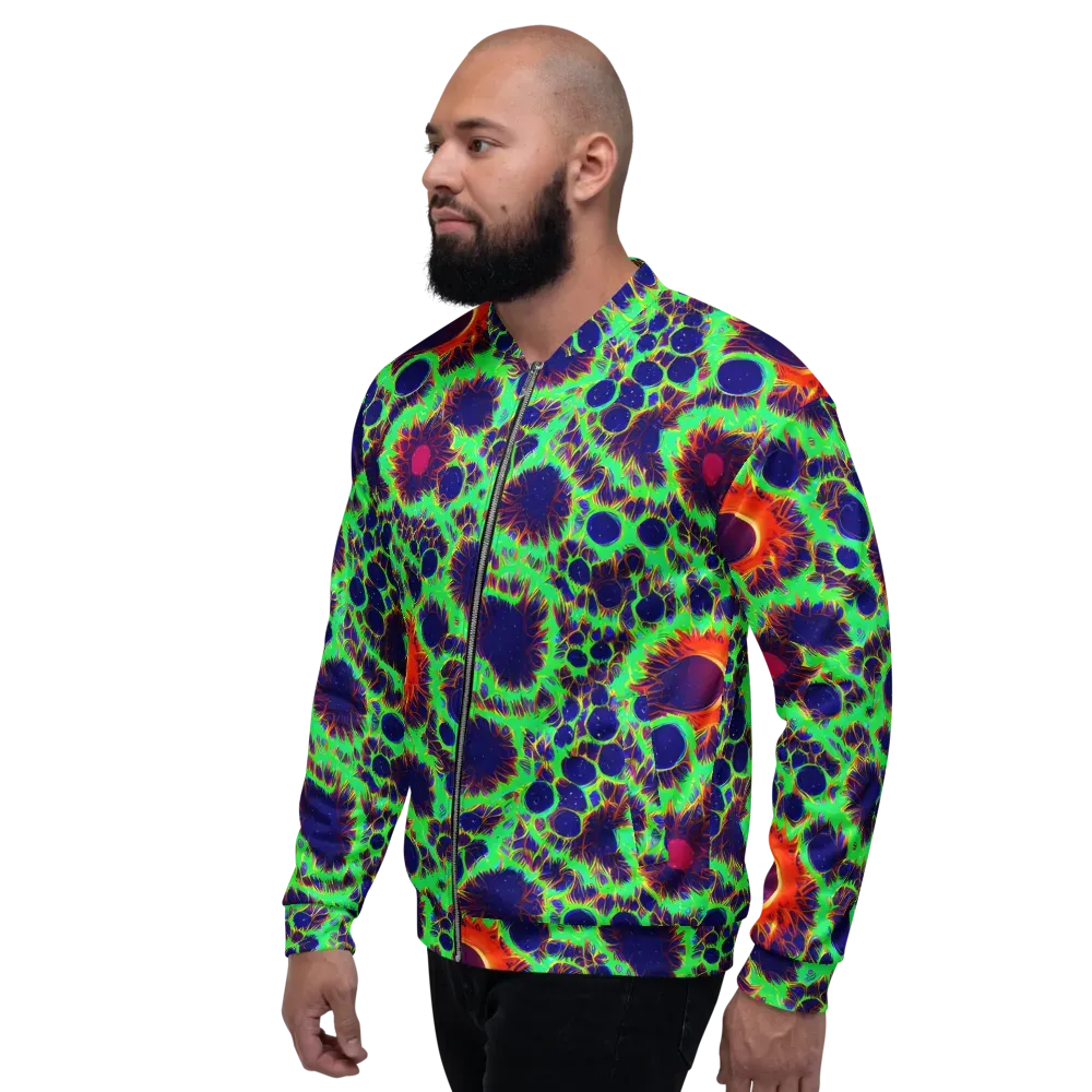 Neon Bloomfield on Bomber Jacket — Left