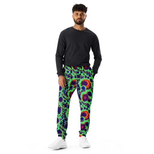 Neon Bloomfield on a Men's Joggers