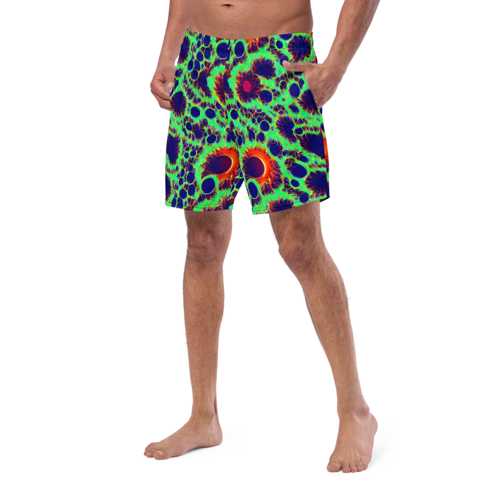 Neon Bloomfield on Swim Trunks — Left Front