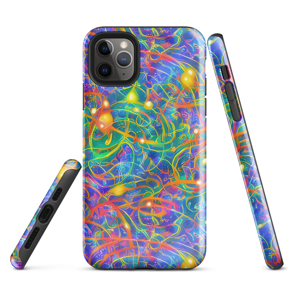 Psychedelic Vines on Tough Case for iPhone® — Front