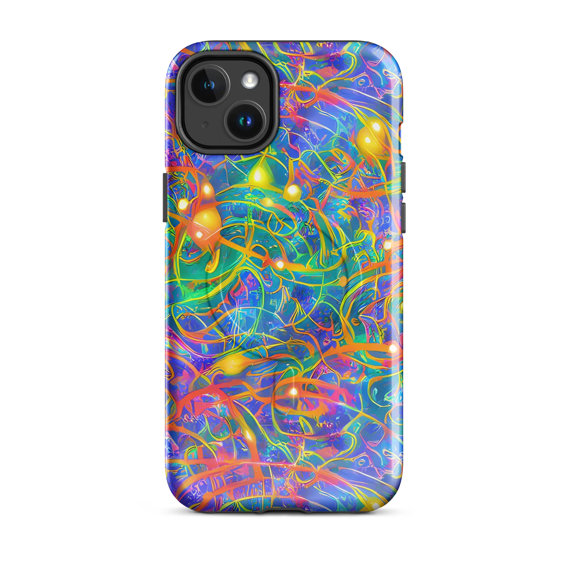 Psychedelic Vines on MagSafe Tough Case for iPhone® — Front