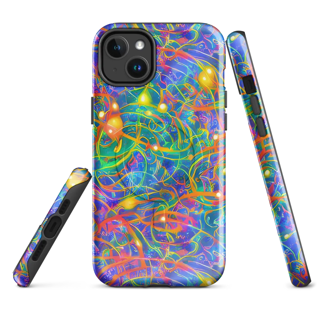 Psychedelic Vines on MagSafe Tough Case for iPhone® — Front