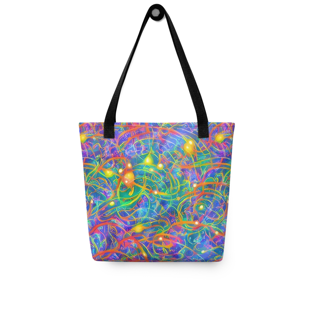 Psychedelic Vines on Tote Bag — Front