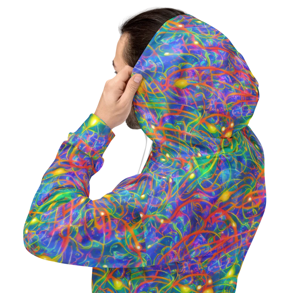 Psychedelic Vines on Hoodie — Back