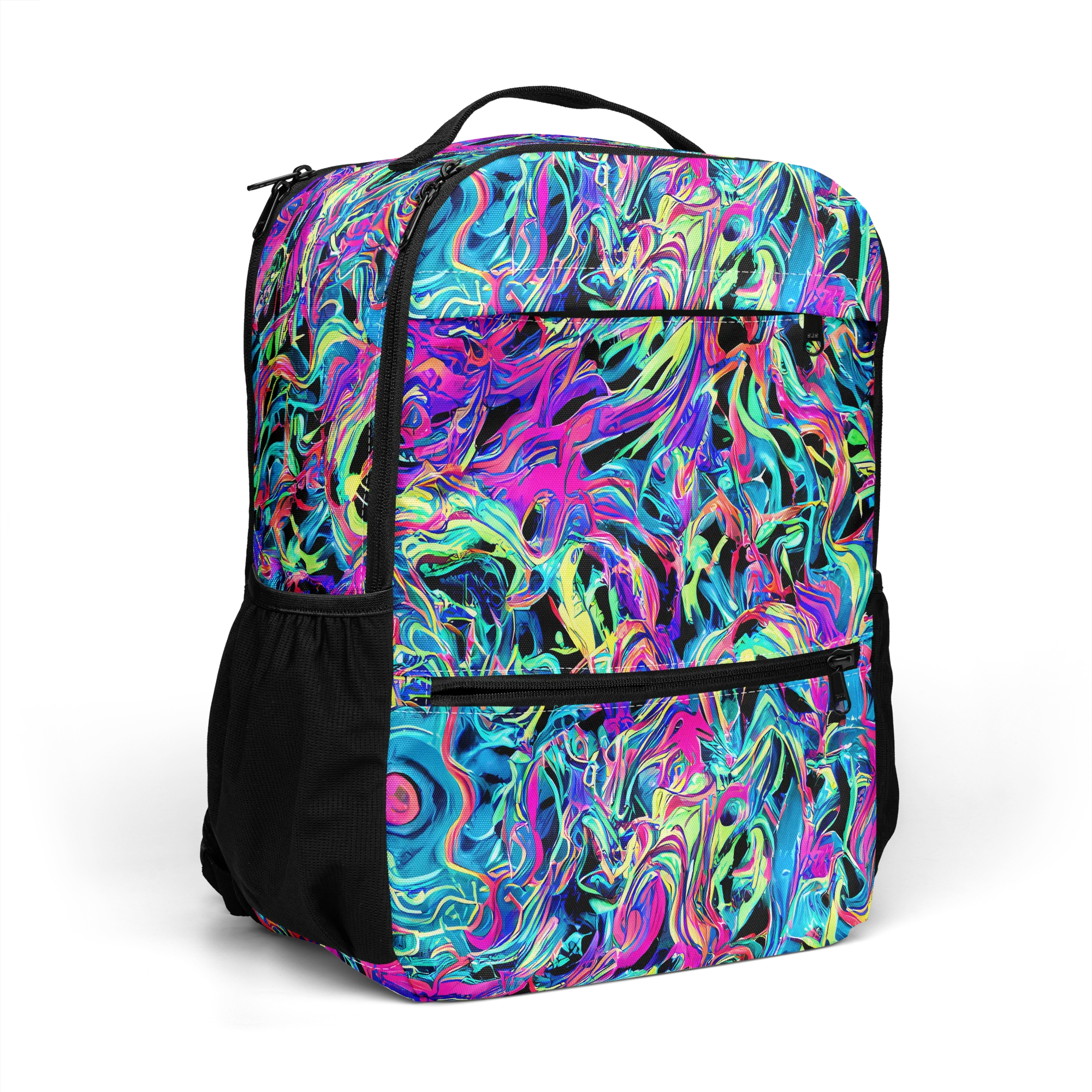 Cyberfluid on Utility Backpack — Right Front