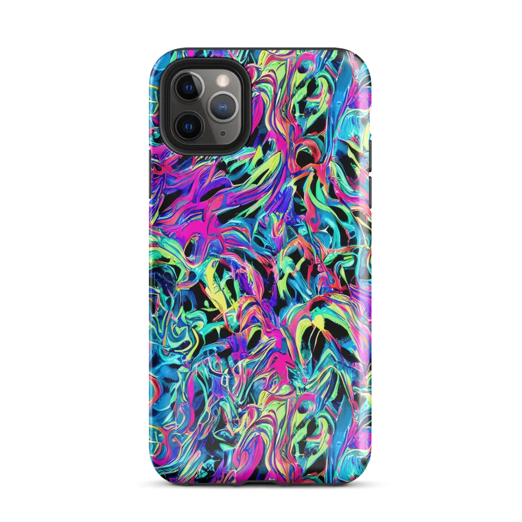 Cyberfluid on Tough Case for iPhone® — Front