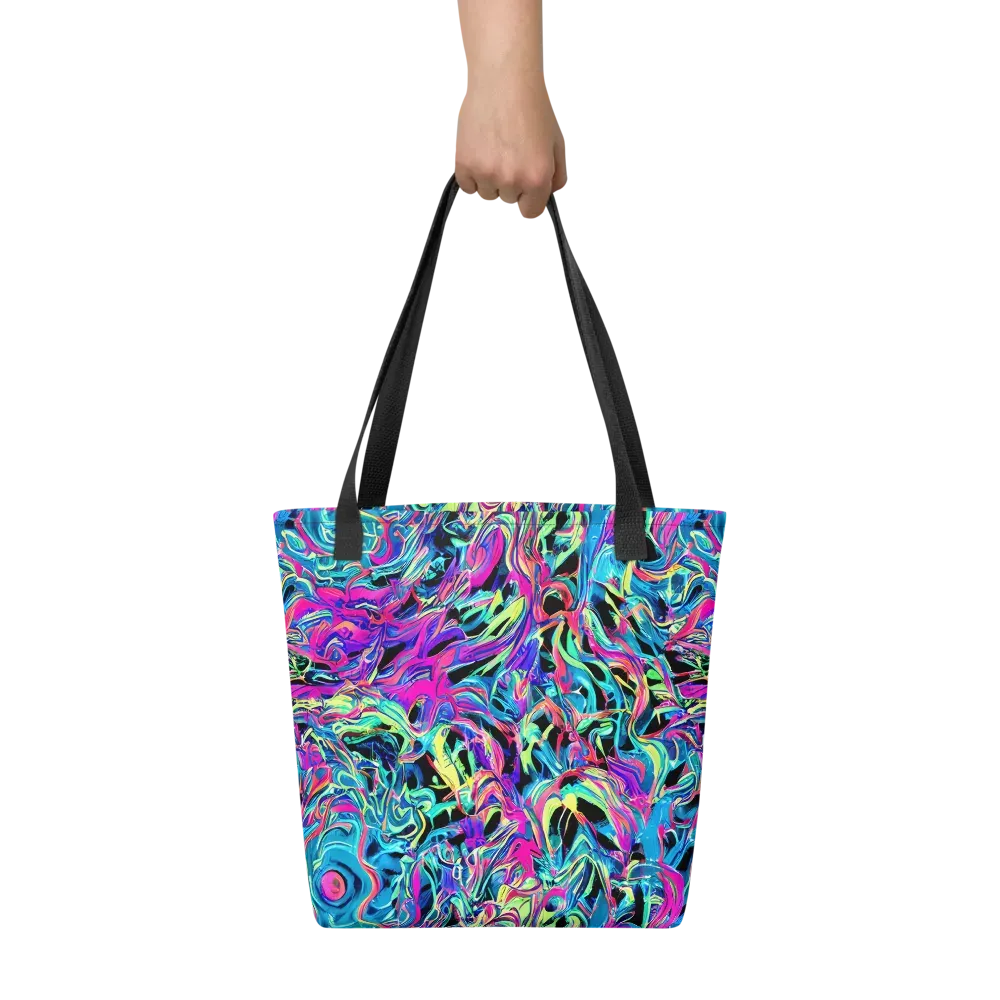 Cyberfluid on Tote Bag — Front