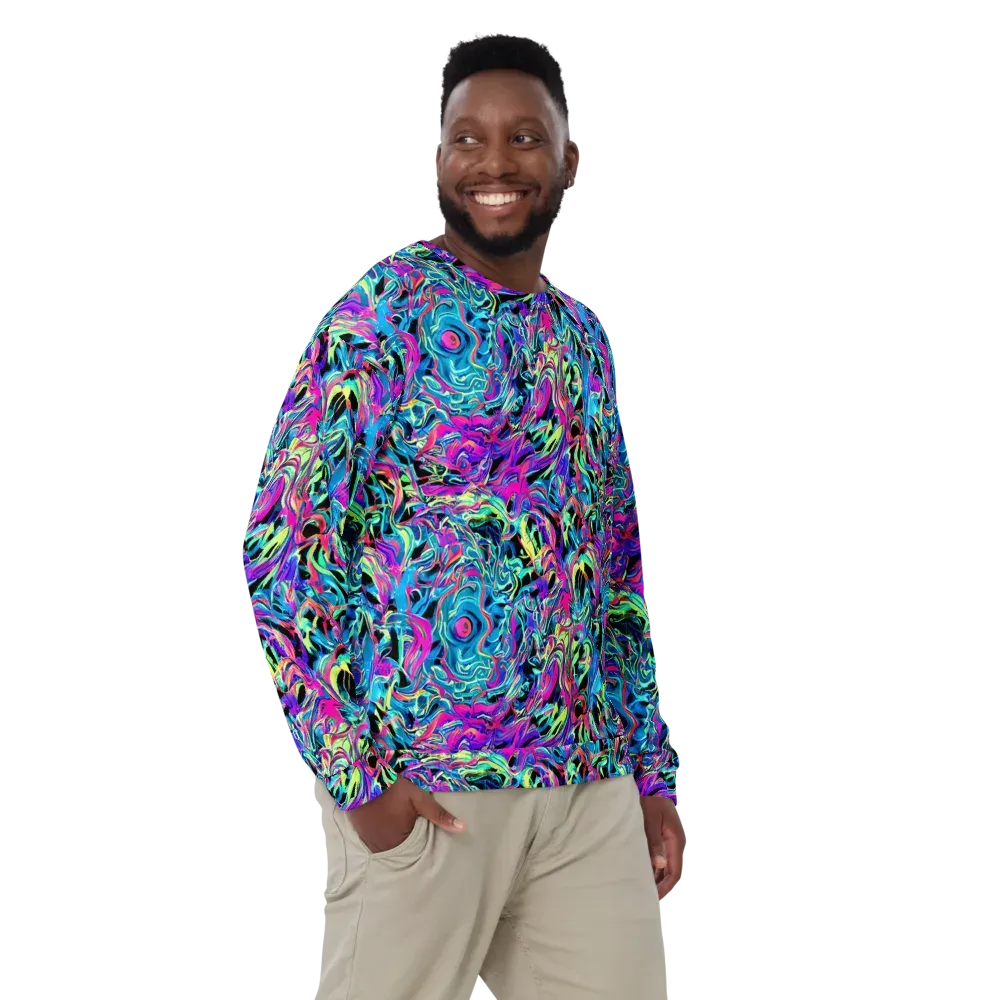 Cyberfluid on Sweatshirt — Front