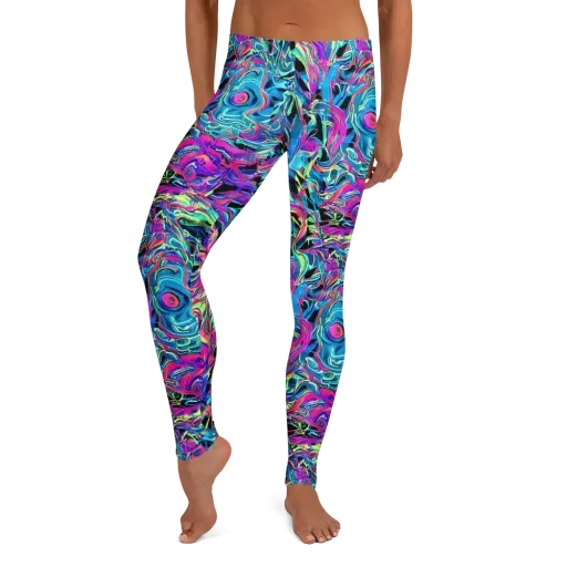 Cyberfluid on a Leggings