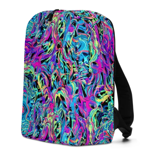 Cyberfluid on a Minimalist Backpack
