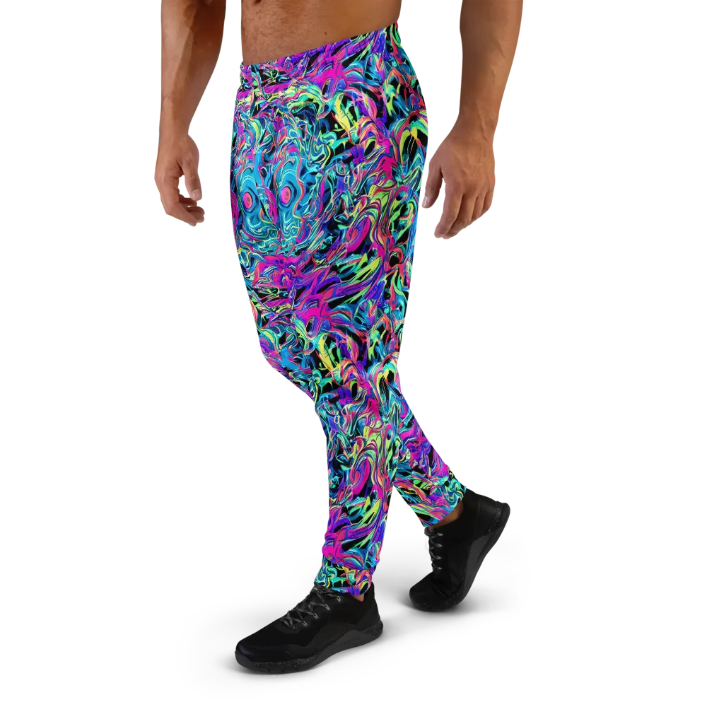 Cyberfluid on Men's Joggers — Left