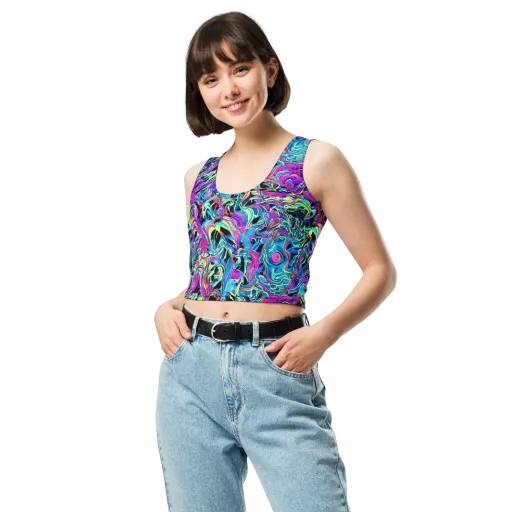 Cyberfluid on a Crop Top