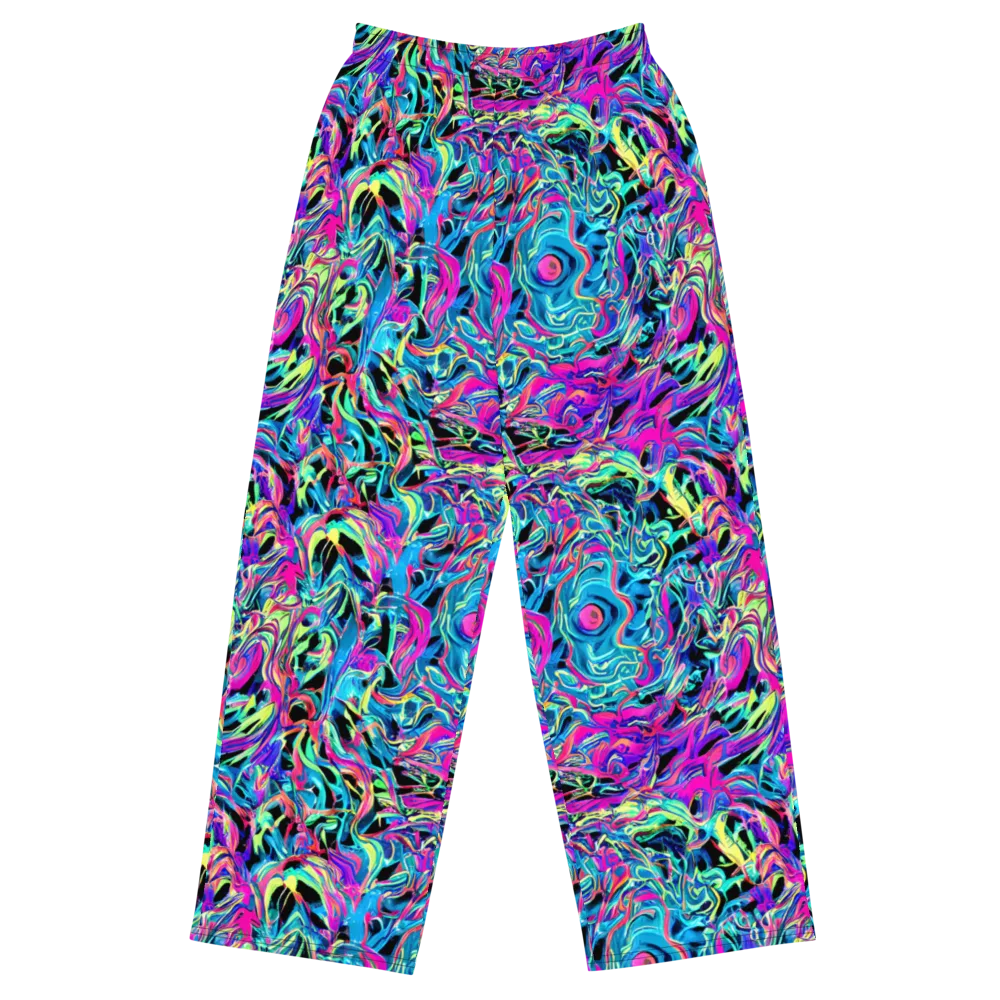 Cyberfluid on Wide-Leg Pants — Front