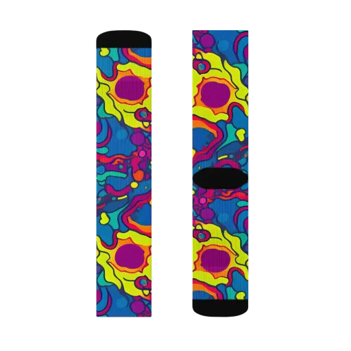 Colorful Chaos on a Socks
