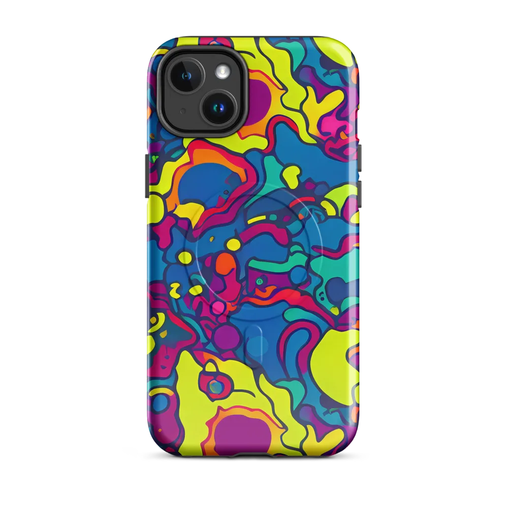 Colorful Chaos on MagSafe Tough Case for iPhone® — Front